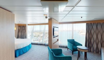 Mariner of the Seas – Ocean View Panoramic Suite No Balcony Virtual Tour 3D Model
