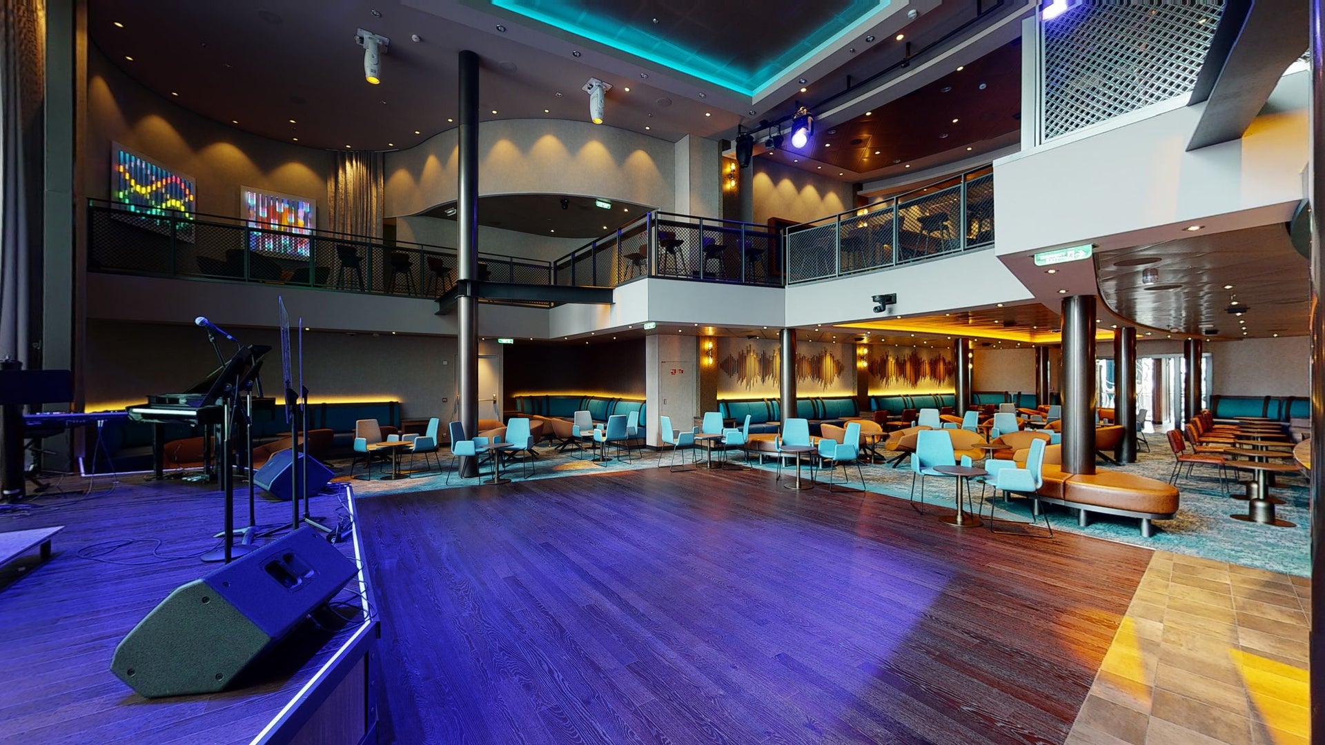 Wonder of the Seas Music Hall Virtual Tour by Nuvo360