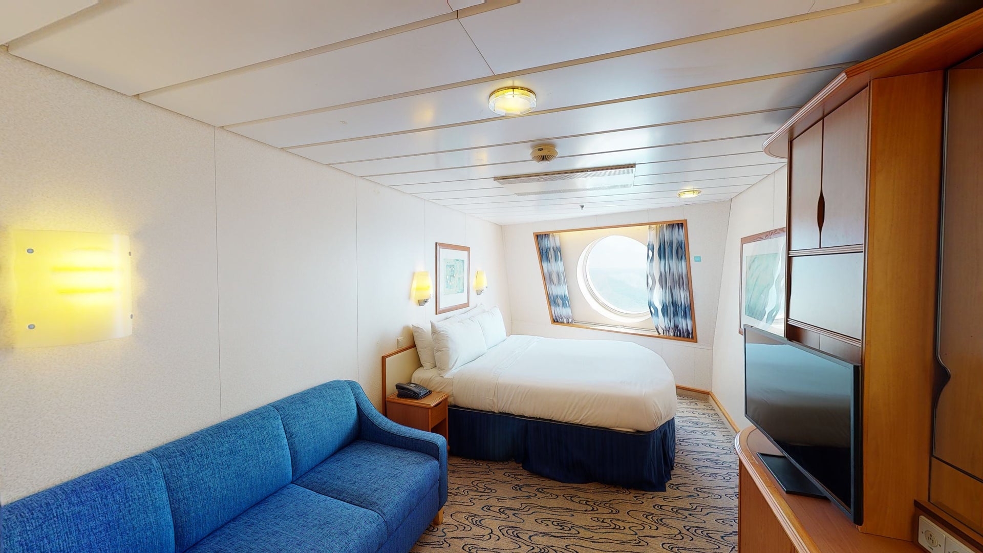 ultra spacious ocean view royal caribbean enchantment of the seas