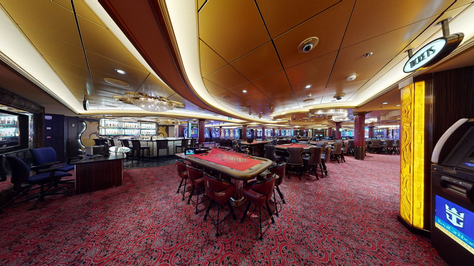 Ovation of the Seas Casino Virtual Tour created by Nuvo360