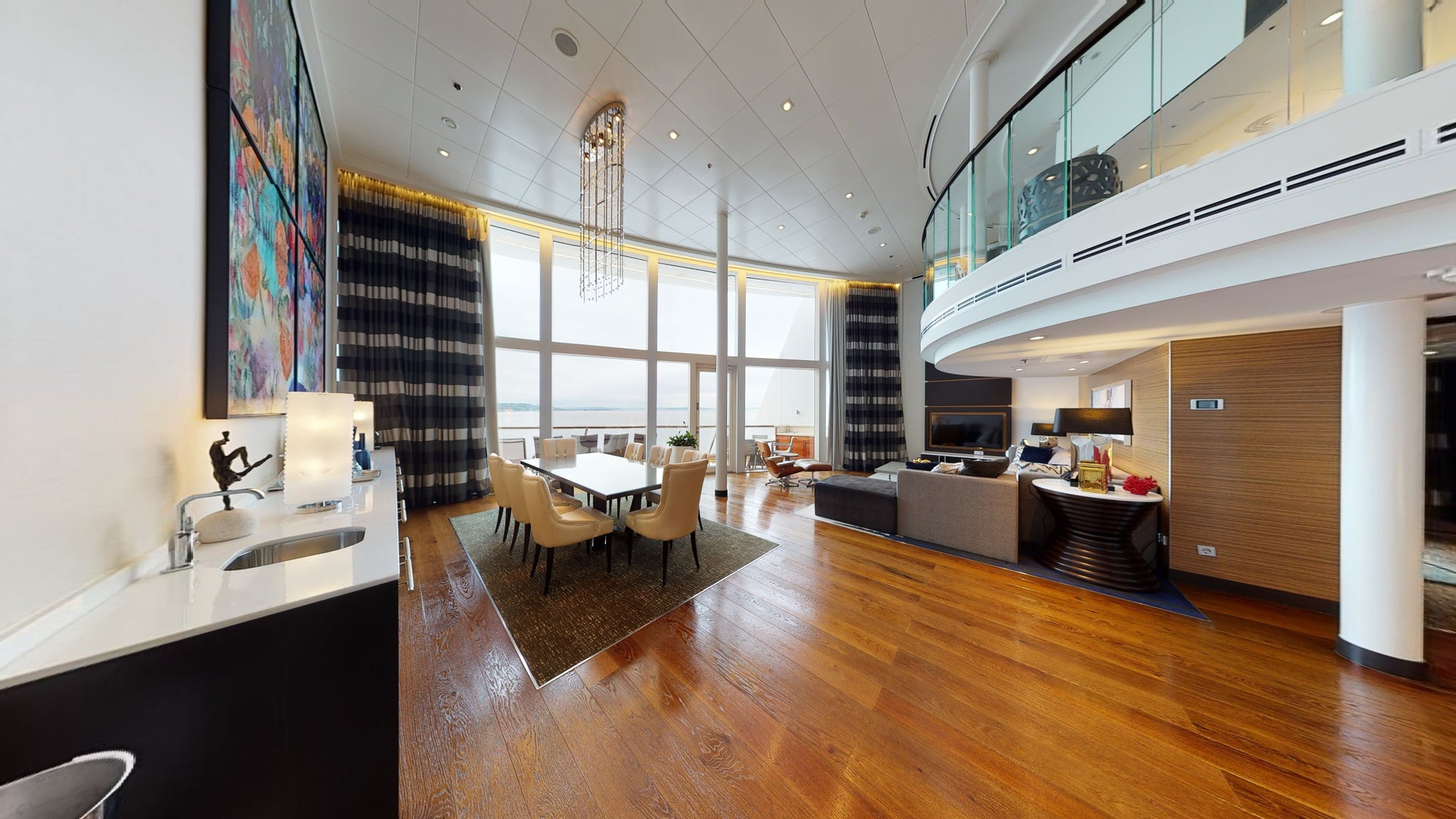 Ovation of the Seas Royal Loft Suite Virtual Tour Created by Nuvo360