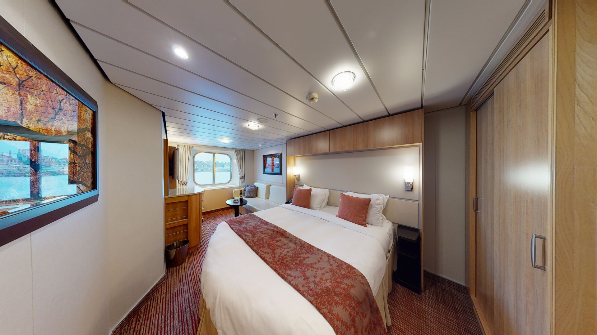 Celebrity Ocean View Stateroom Virtual Tour - Created by Nuvo360