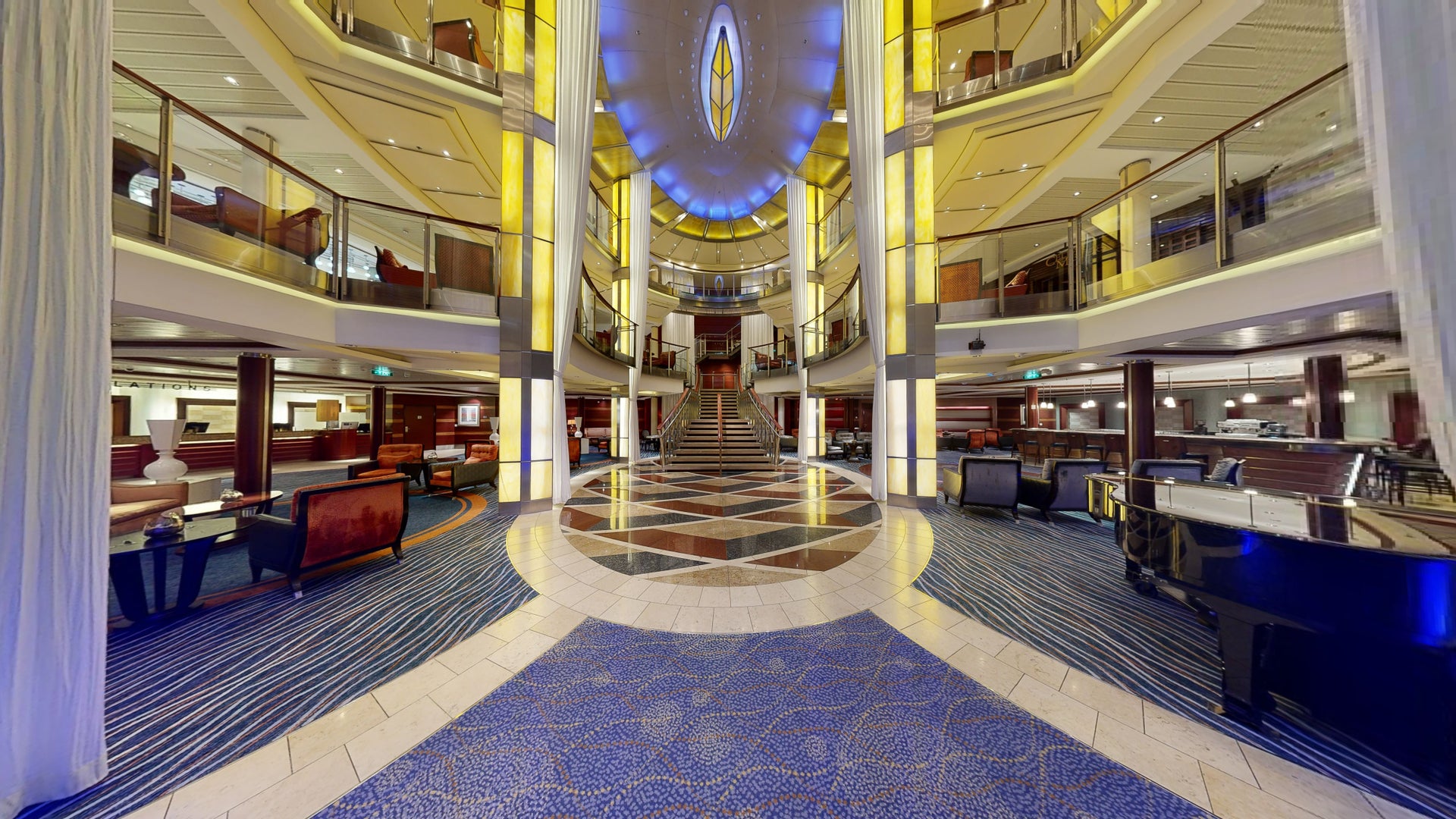 Celebrity Grand Foyer Created by Nuvo360